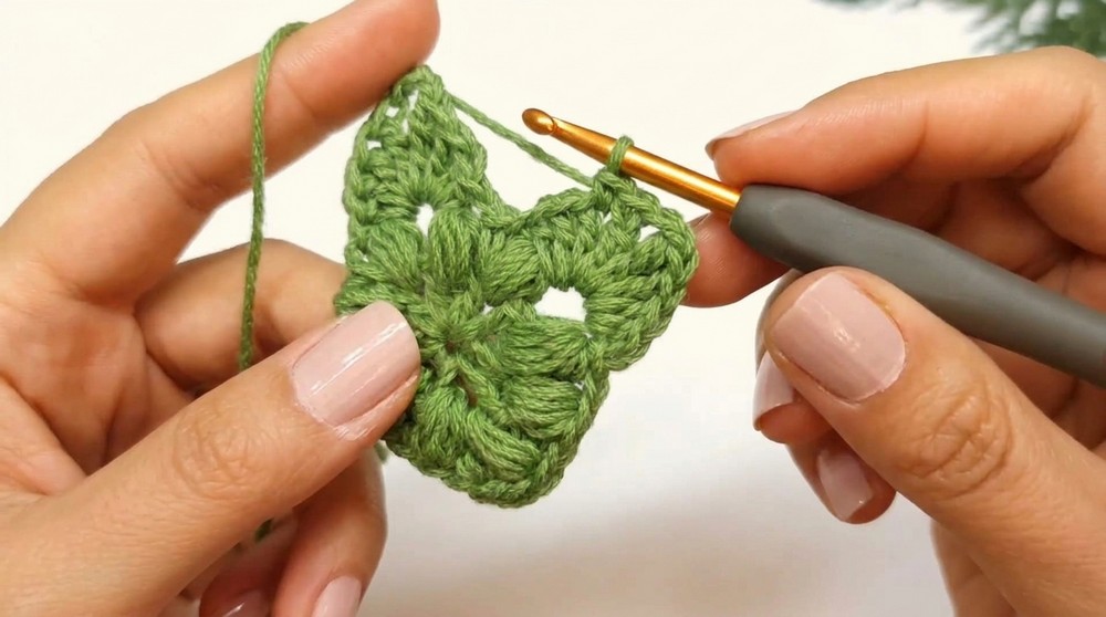 Easy Crochet Star Ornament Pattern
