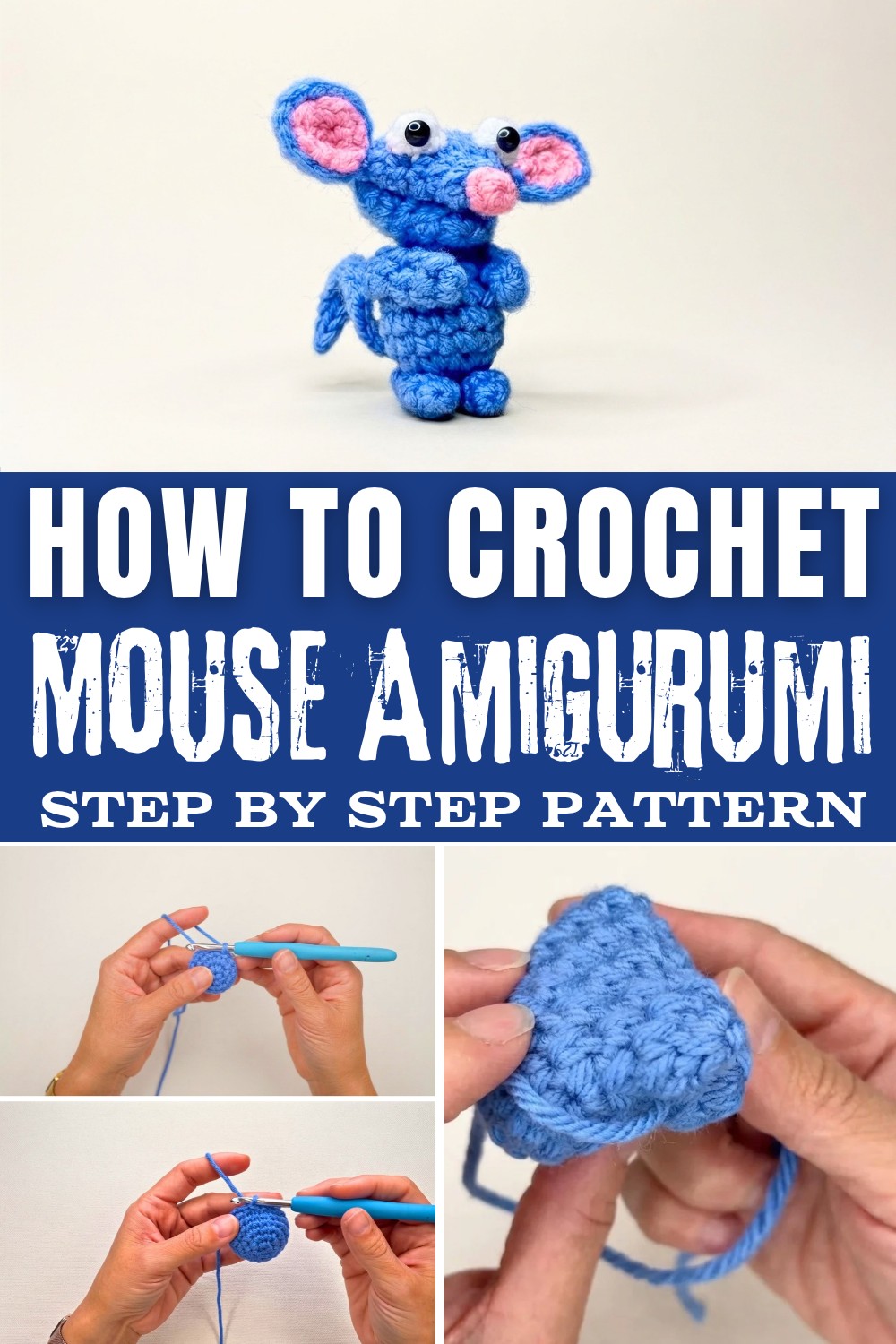 Easy Mouse Amigurumi Crochet Tutorial