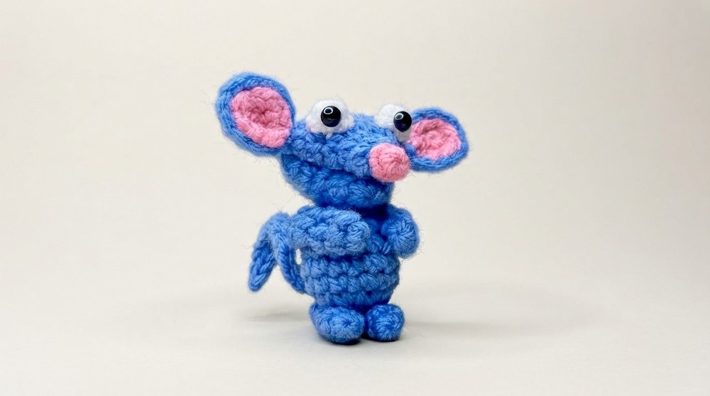 Easy Mouse Amigurumi Crochet Tutorial