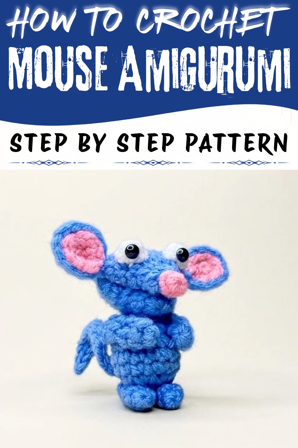 Easy Mouse Amigurumi Crochet Tutorial
