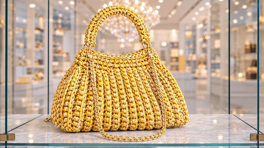 How To Crochet Beautiful Luxury Bag 2