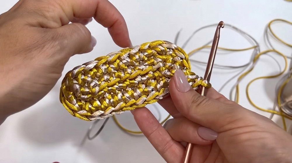 How To Crochet Beautiful Luxury Bag 5