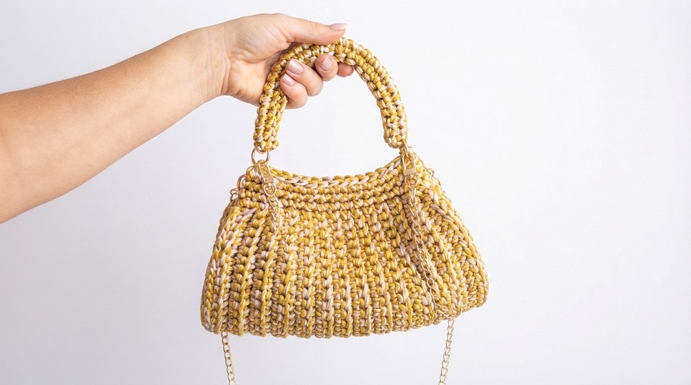 How To Crochet Beautiful Luxury Bag 9