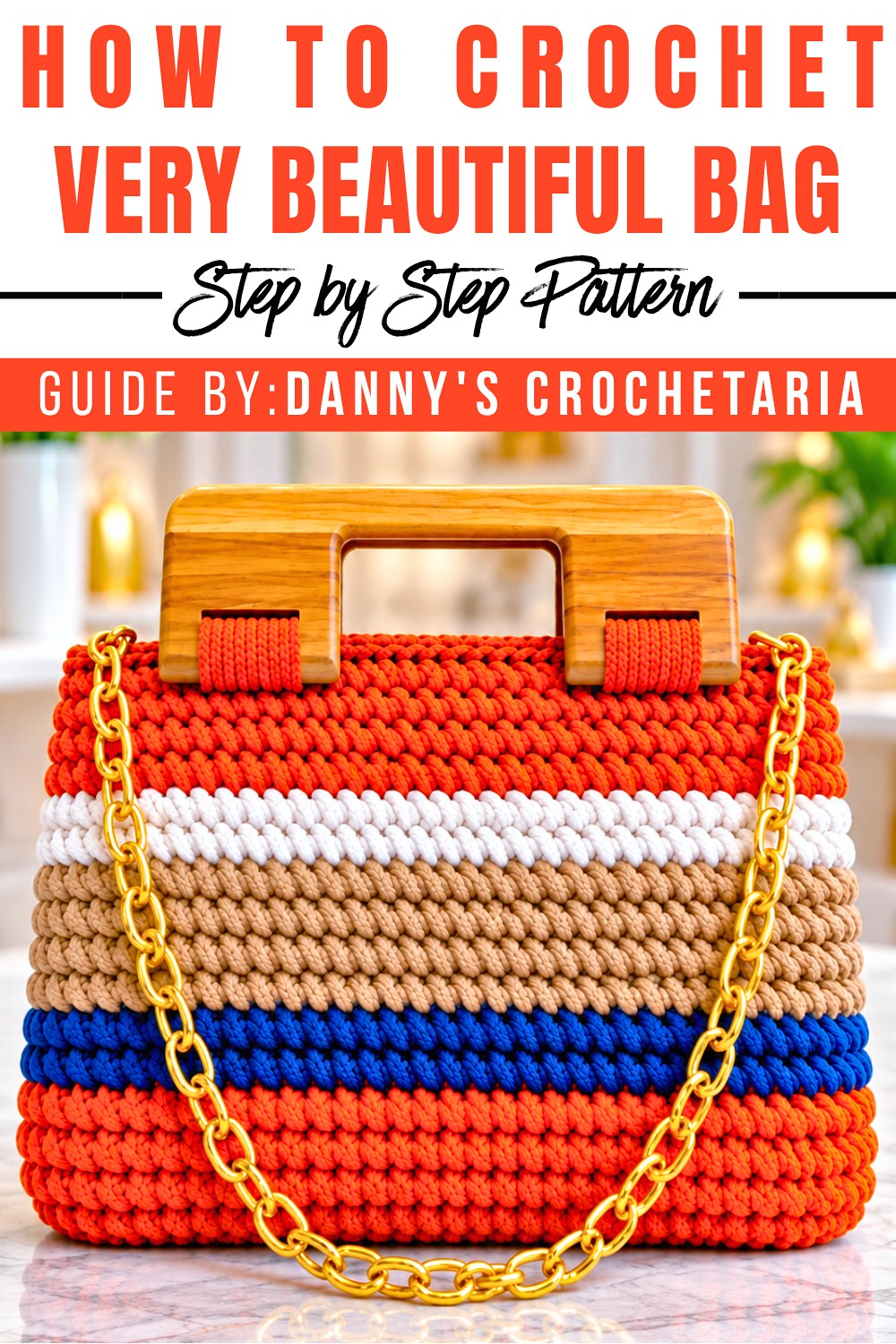 How To Crochet Beautiful Stitch Bag 9