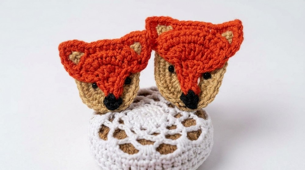 How to Crochet Adorable Foxes with Recycled Materials Free Pattern (4)
