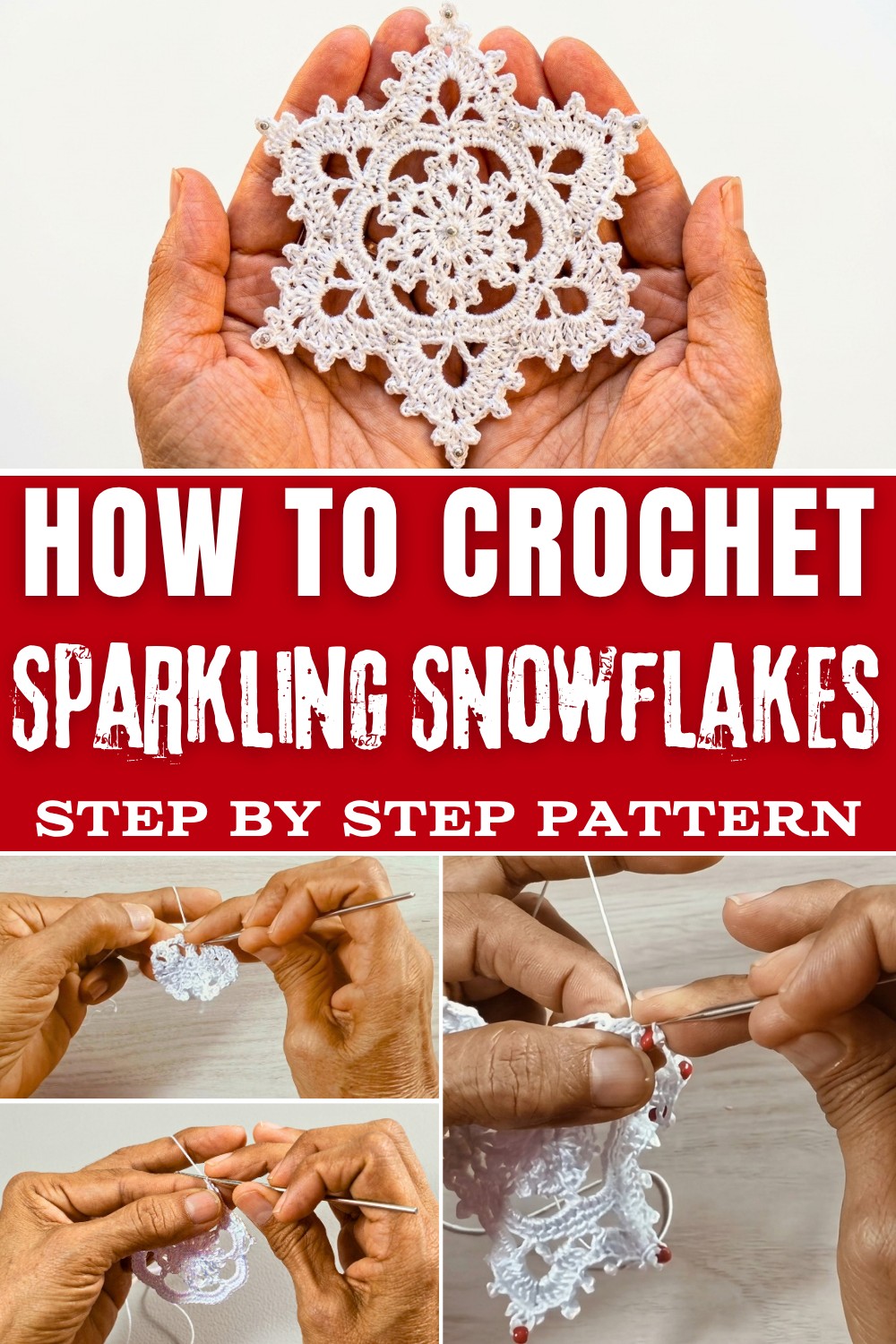 How to Crochet Snowflakes (1)