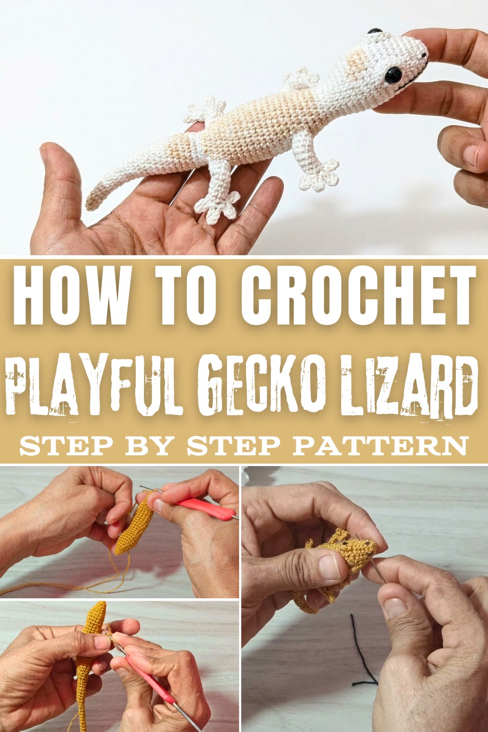 How to Crochet a GeckoLizard Pattern