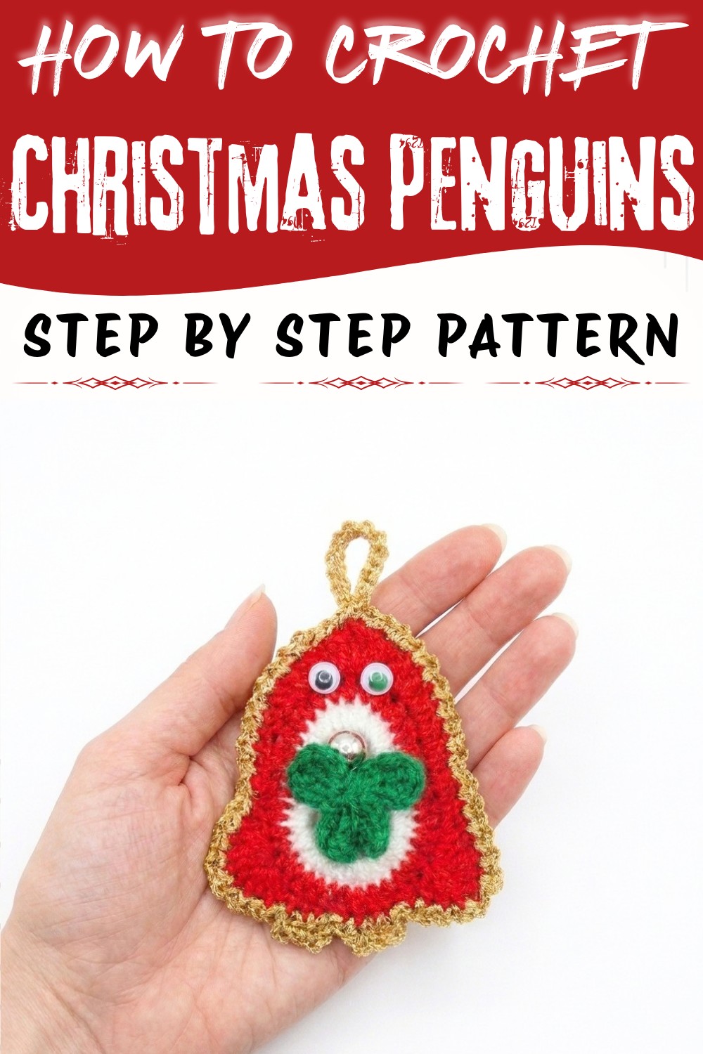 How to crochet Christmas penguins with can tabs (1)