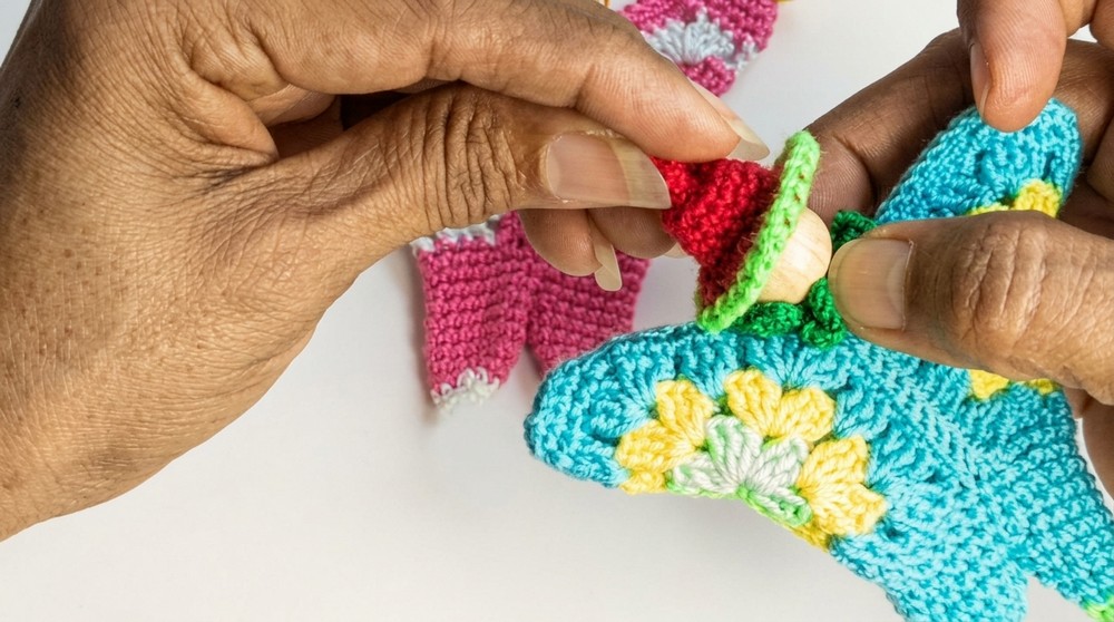 How to crochet a CUTE DOLL (Step by Step) (4)