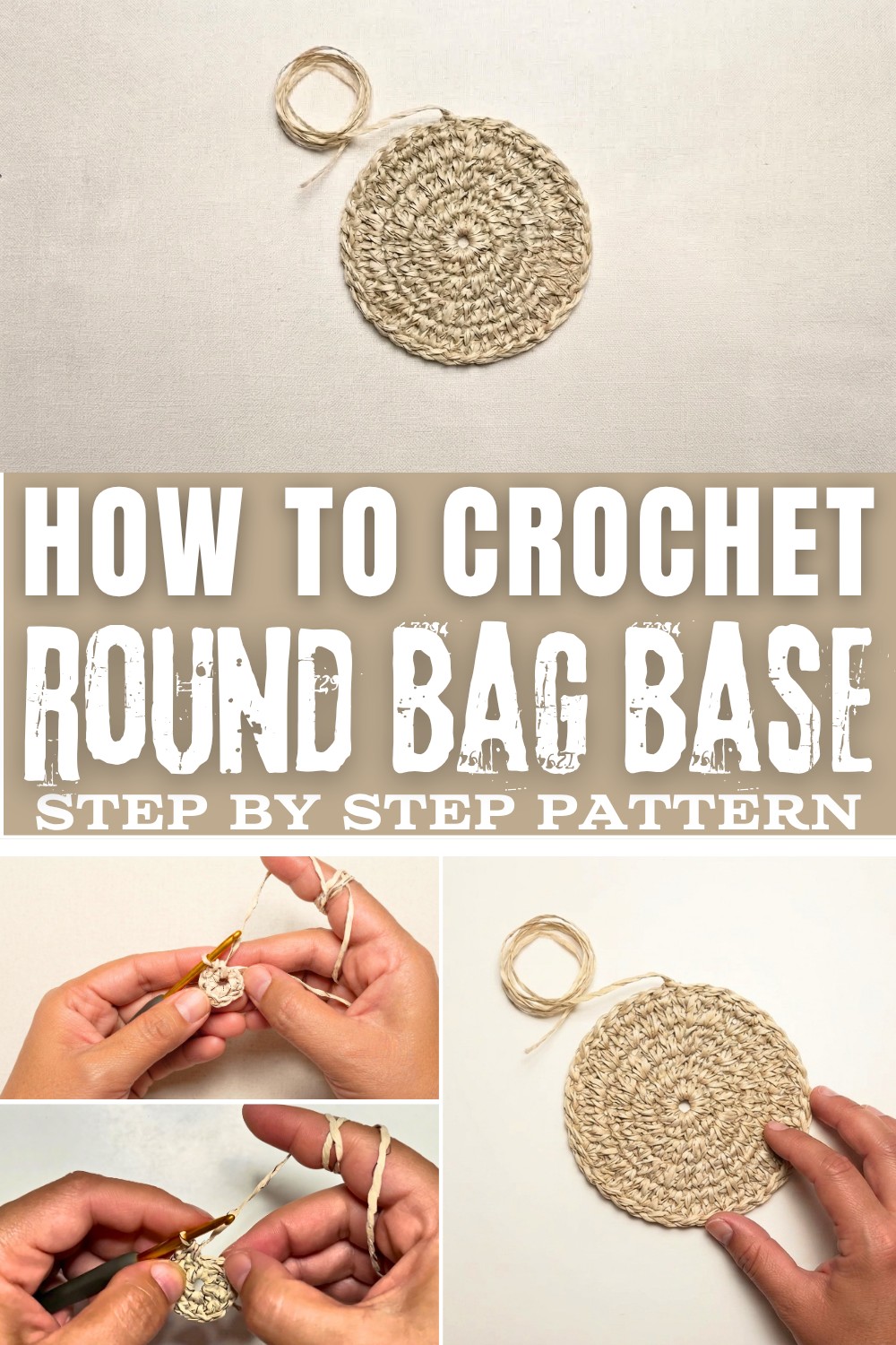  Making a Round Bag Base