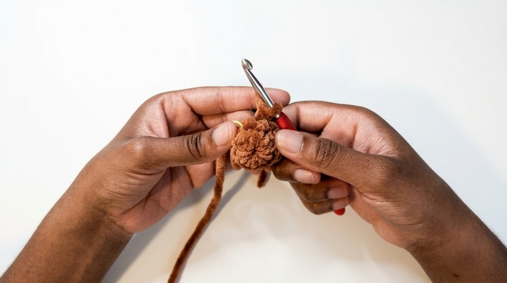 No Sew Crochet Acorn Tutorial