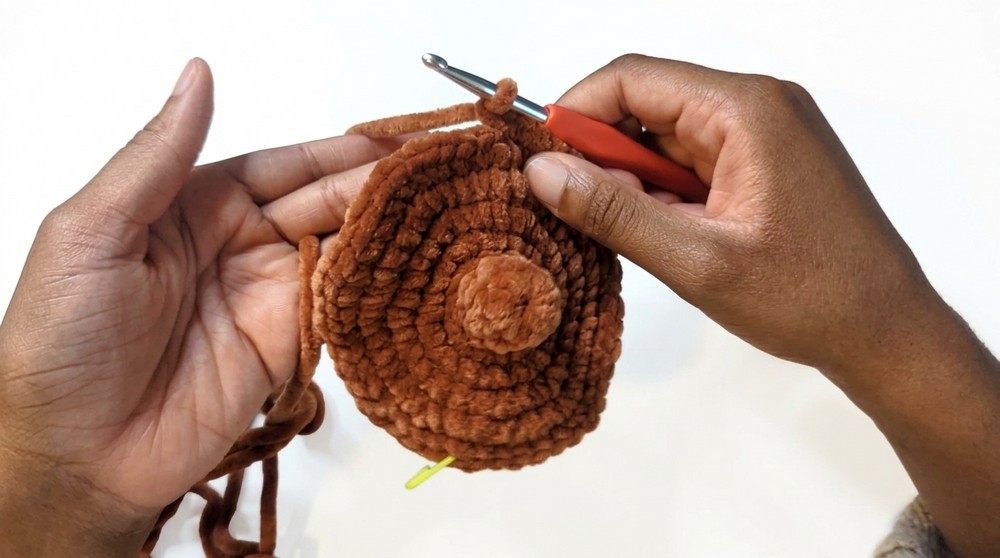 No Sew Crochet Acorn Tutorial