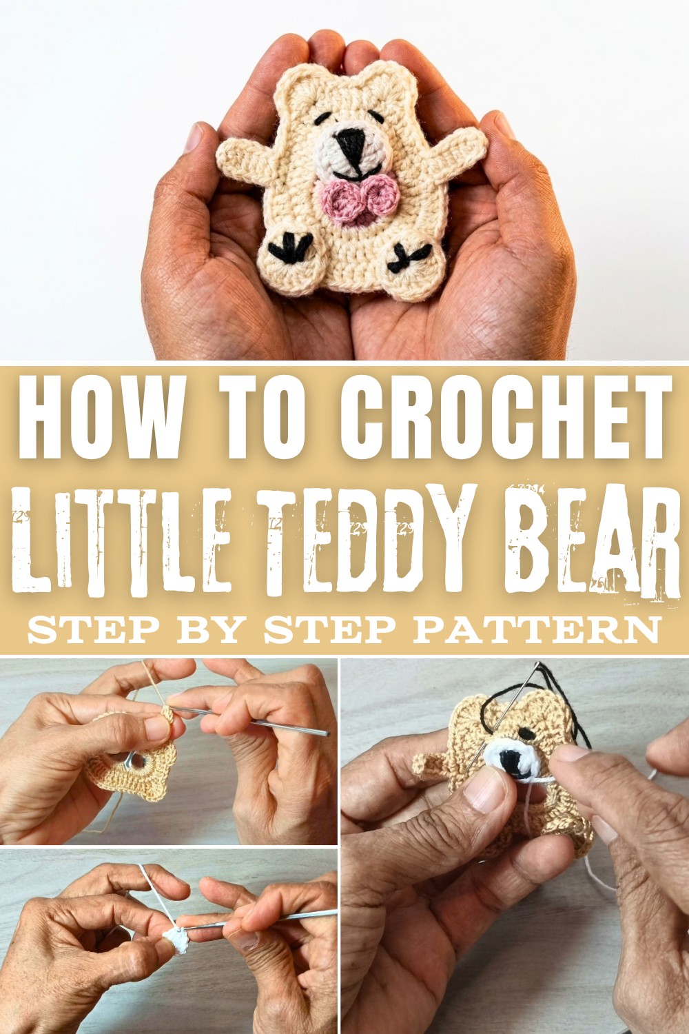 Quick and easy crochet teddy bears for beginners