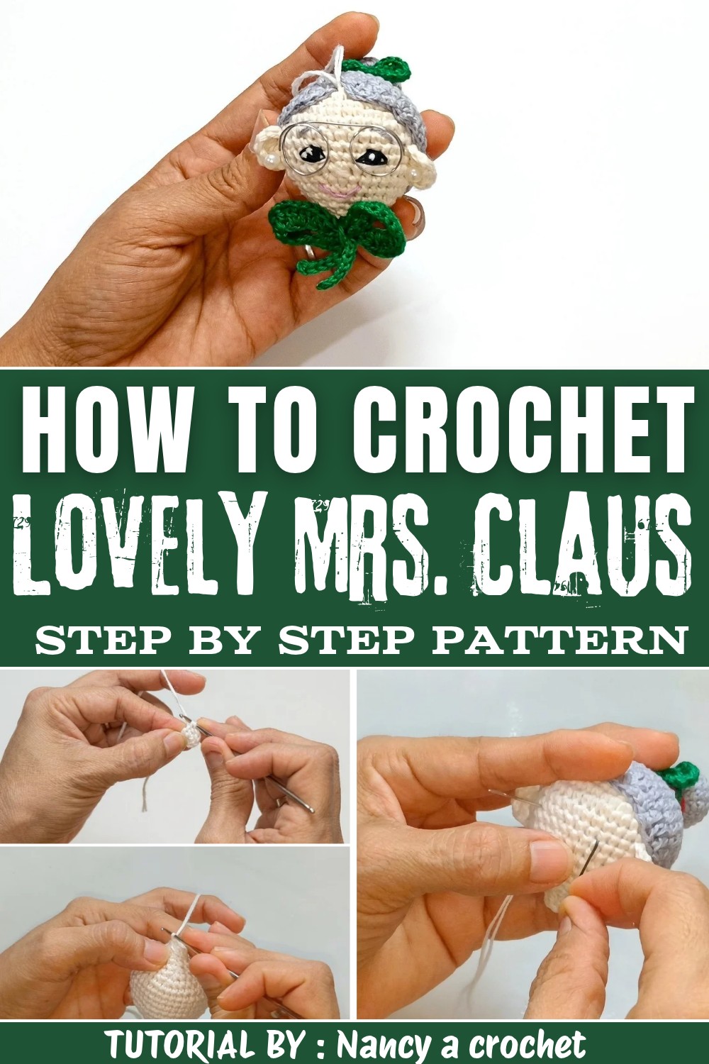 Adorable Mrs. Claus Crochet (2)