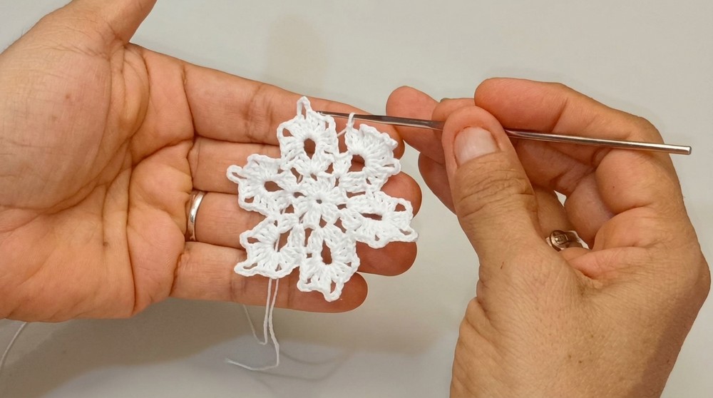 CROCHET SNOWFLAKES (7)