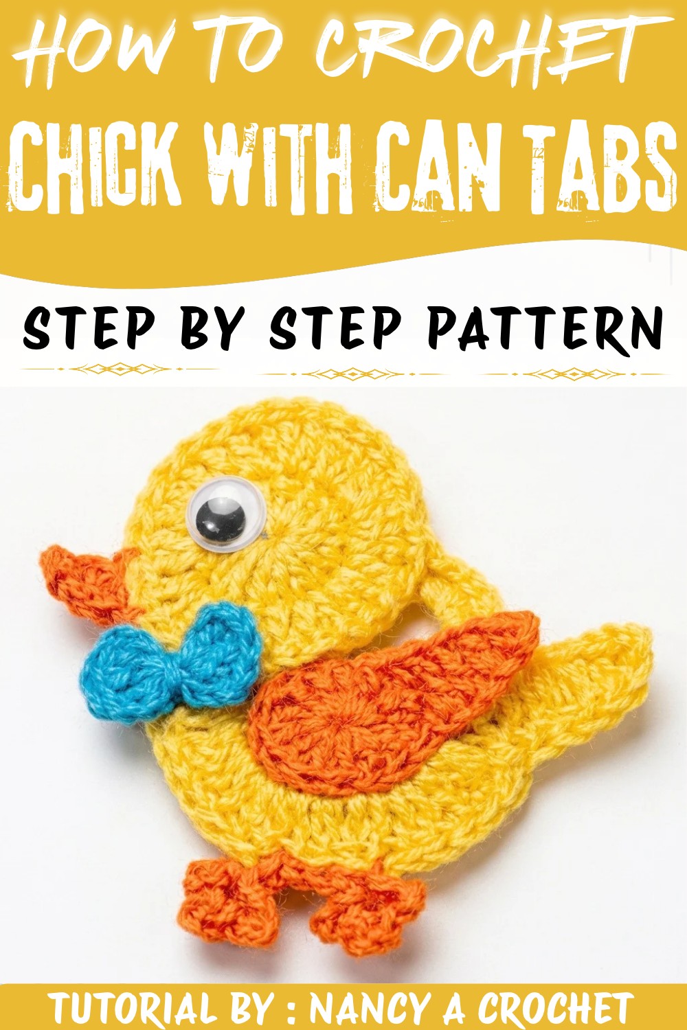 Crochet Chicks with Can Tabs (1)