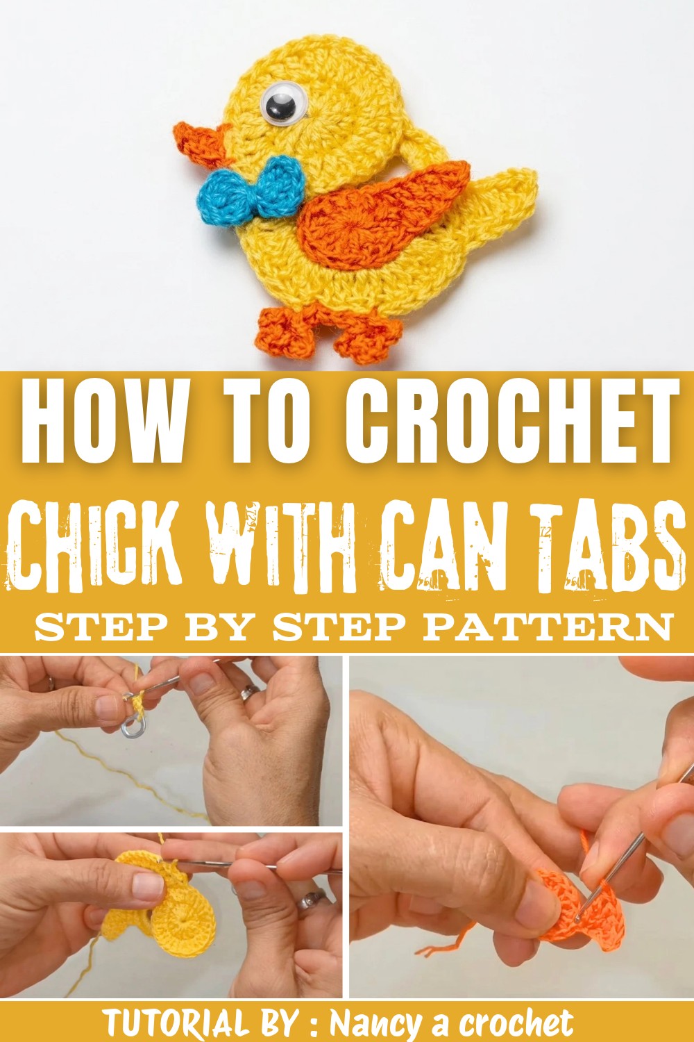Crochet Chicks with Can Tabs (2)