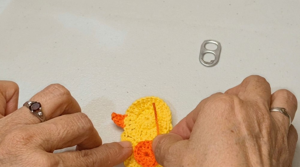 Crochet Chicks with Can Tabs (8)