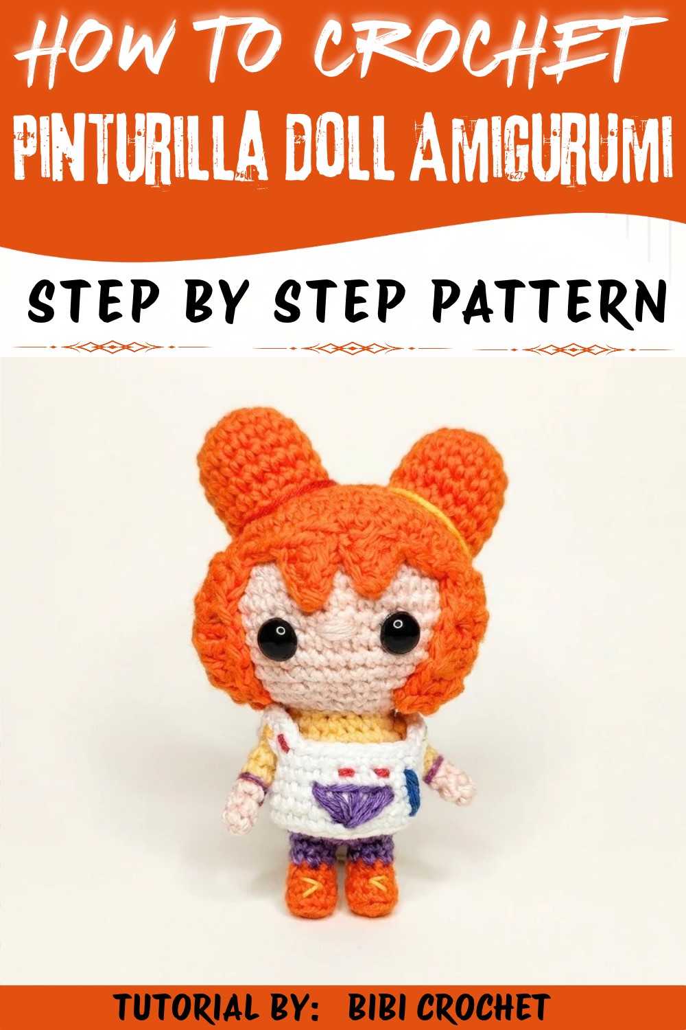 Crochet Pinturilla Amigurumi Doll Tutorial