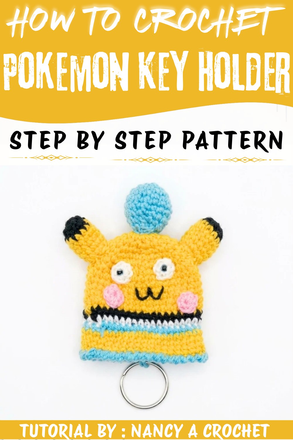_Crochet This Pokemon Key Holder (1)