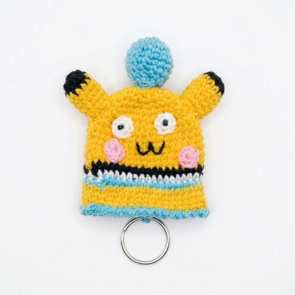 Crochet This Pokemon Key Holder (5)