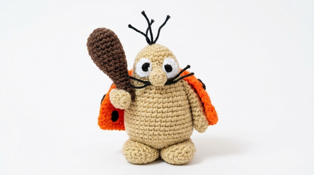 Cute Captain Caveman Crochet Pattern (3)