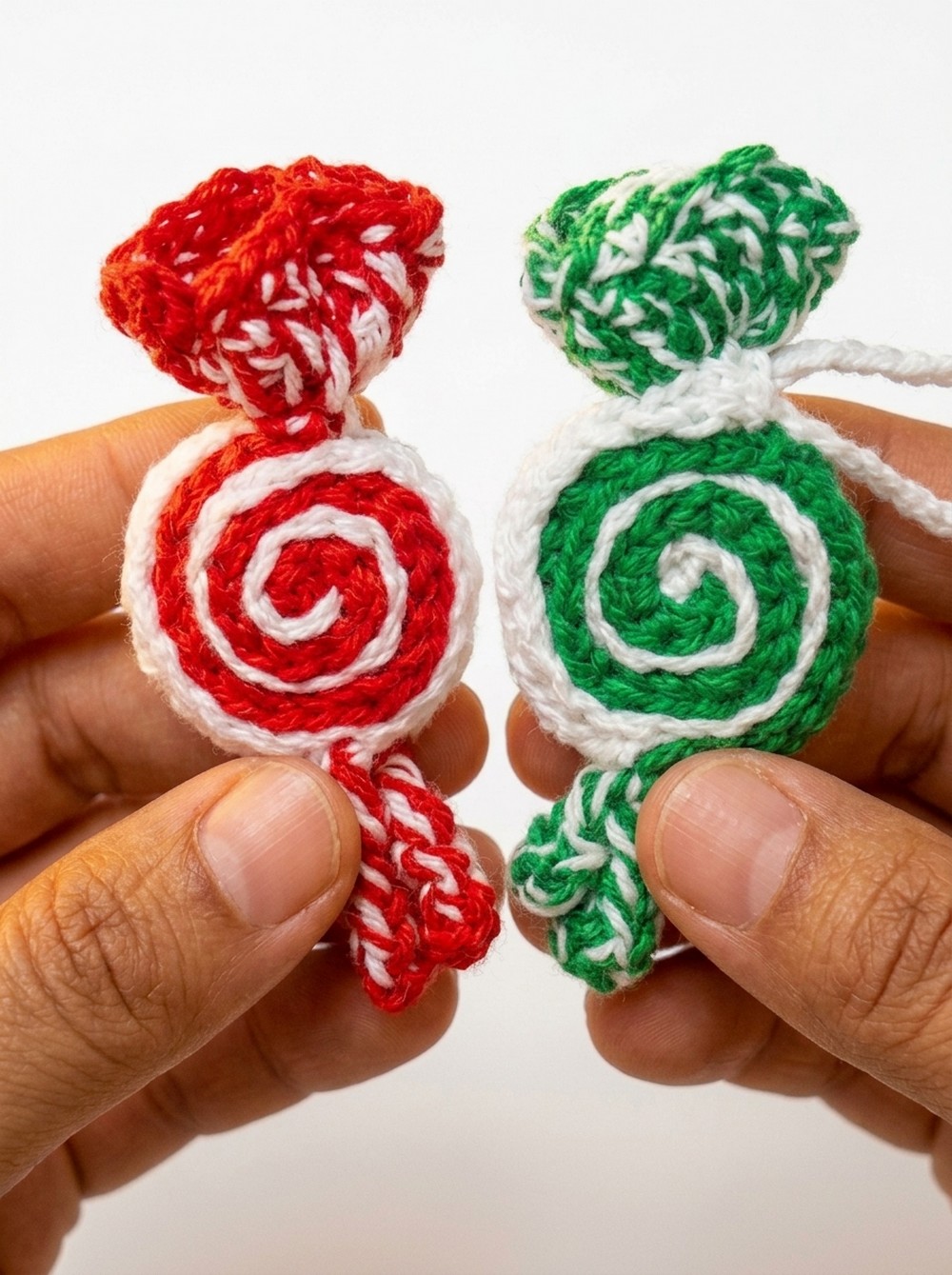Cute Crochet Candy Ornament (4)