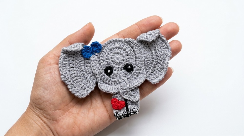 Cute Crochet Elephant Easy Free Pattern (6)Cute Crochet Elephant Easy Free Pattern (6)