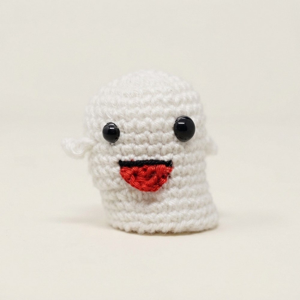 Cute Halloween Amigurumi Ghost