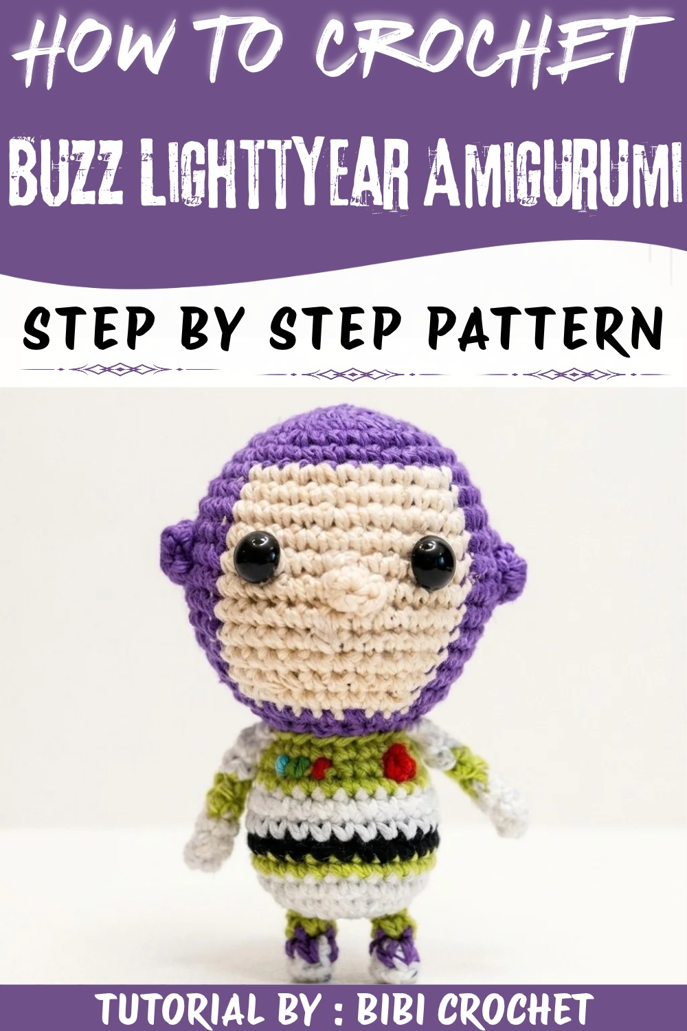 Easy Croche Buzz Lighttyear Amigurumi Free Pattern (2)