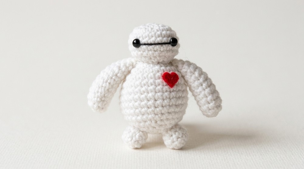 Easy Crochet Baymax Amigurumi Tutorial for Beginners