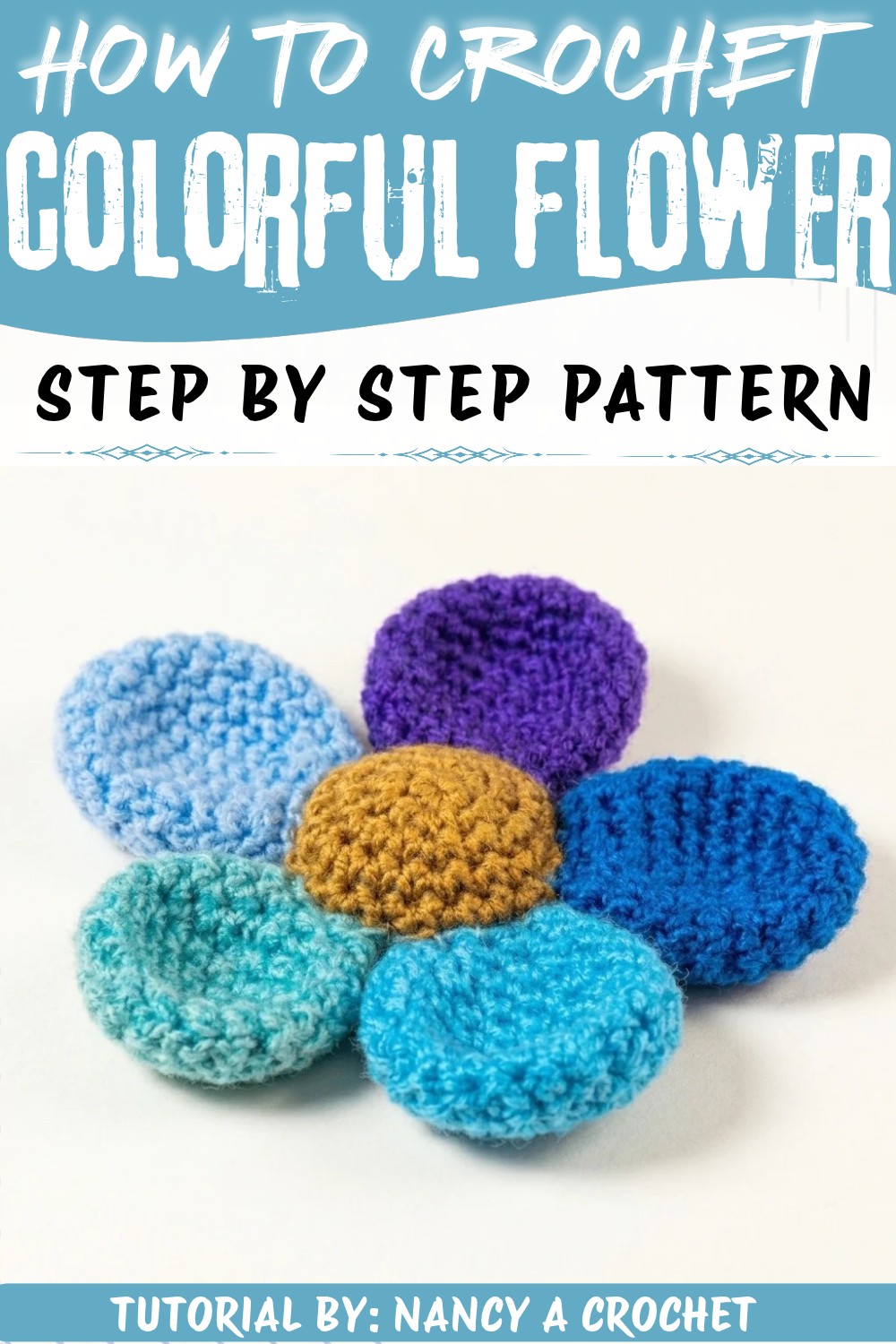 Easy Crochet Flower for Beginners (1)