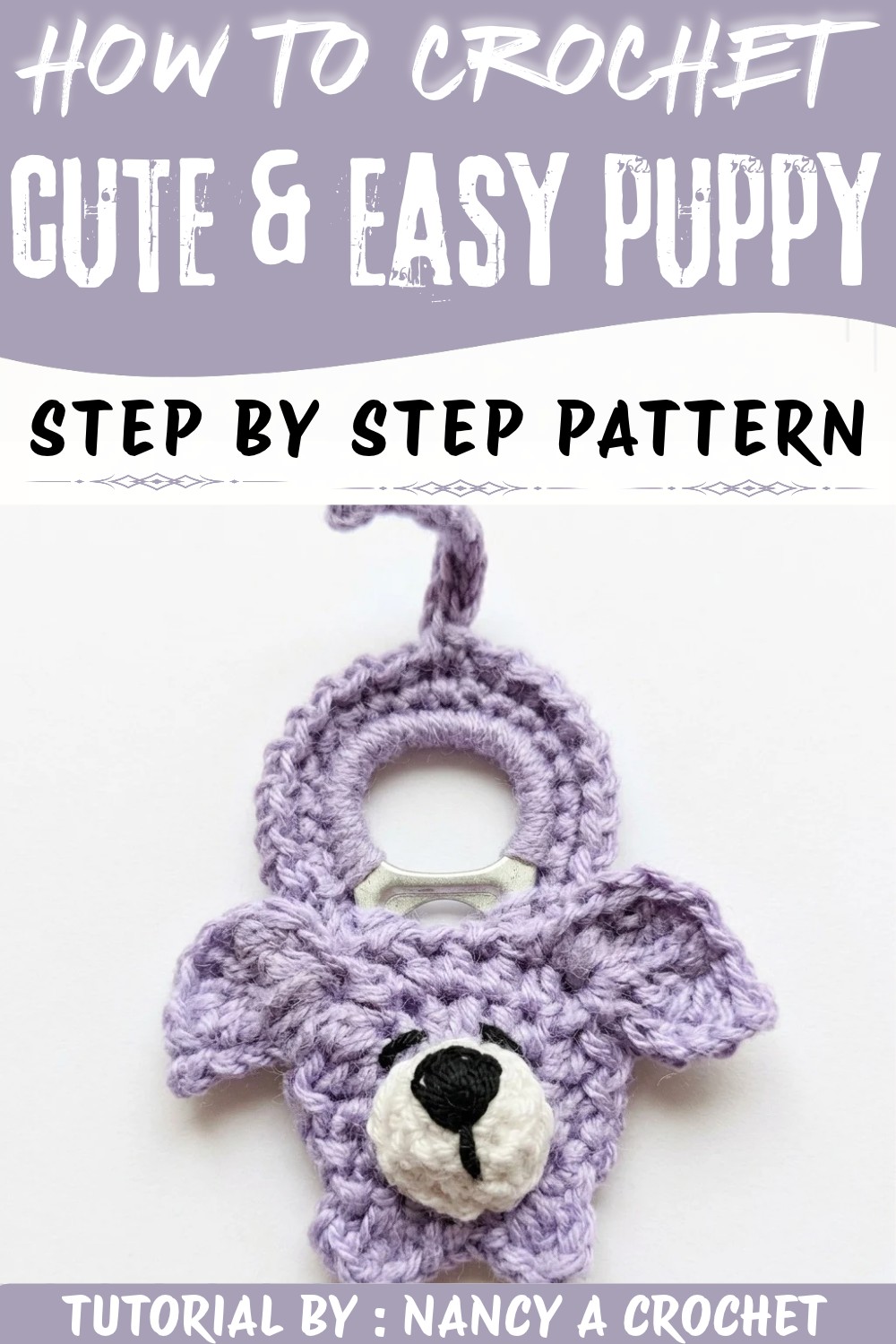 Easy Crochet Puppies with Can Tabs (1)