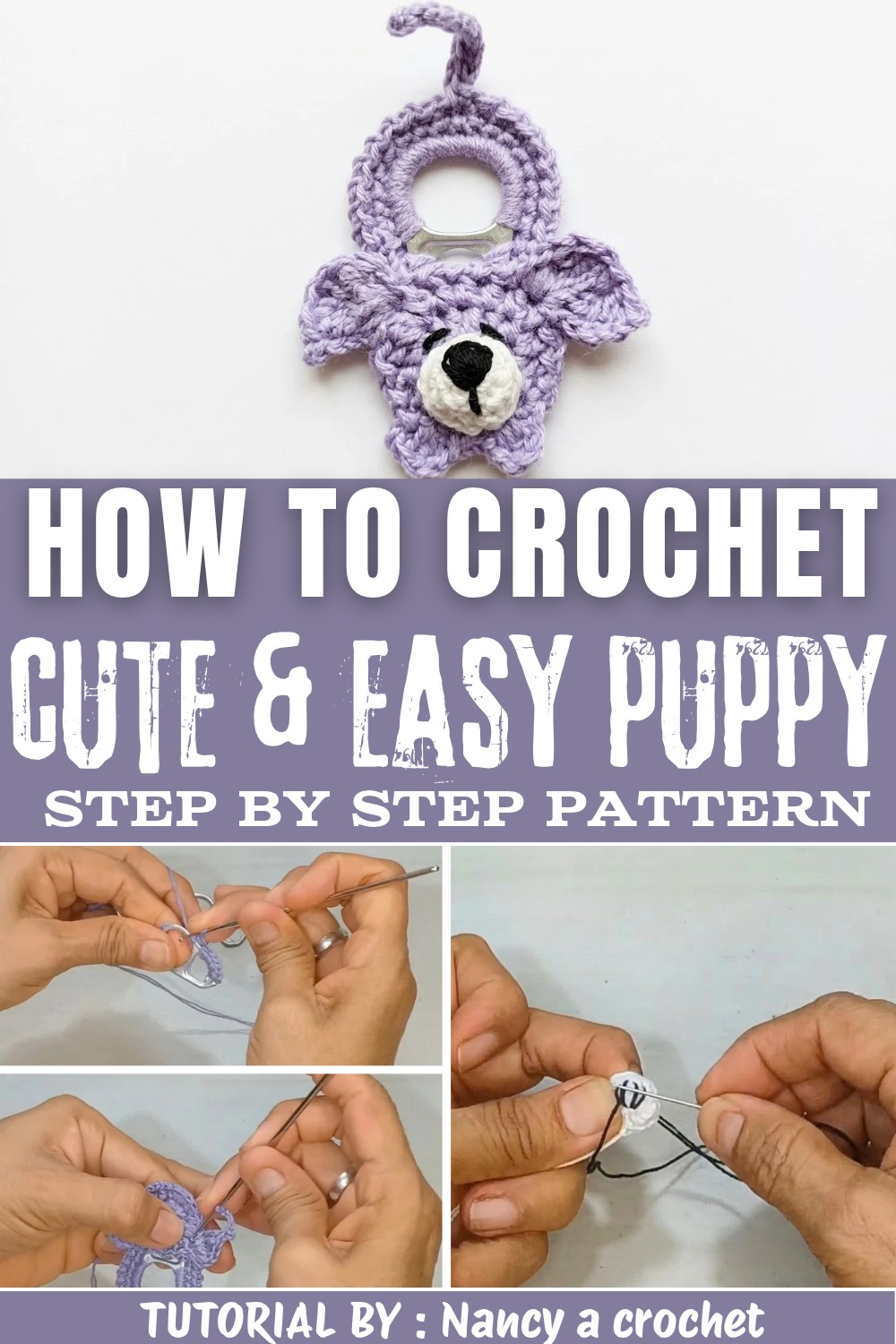 Easy Crochet Puppies with Can Tabs