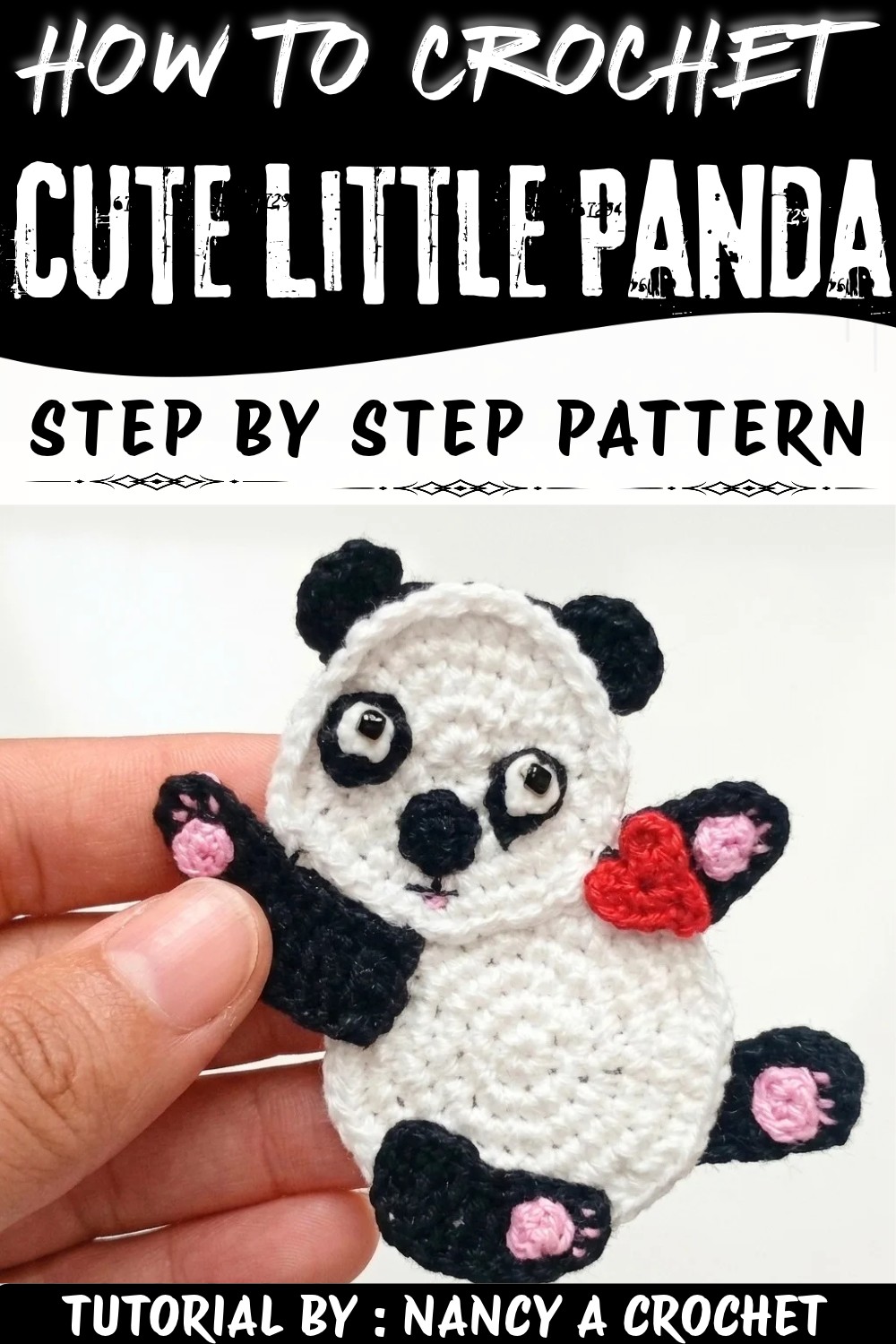 Easy to Crochet This Cute Little Panda (1)