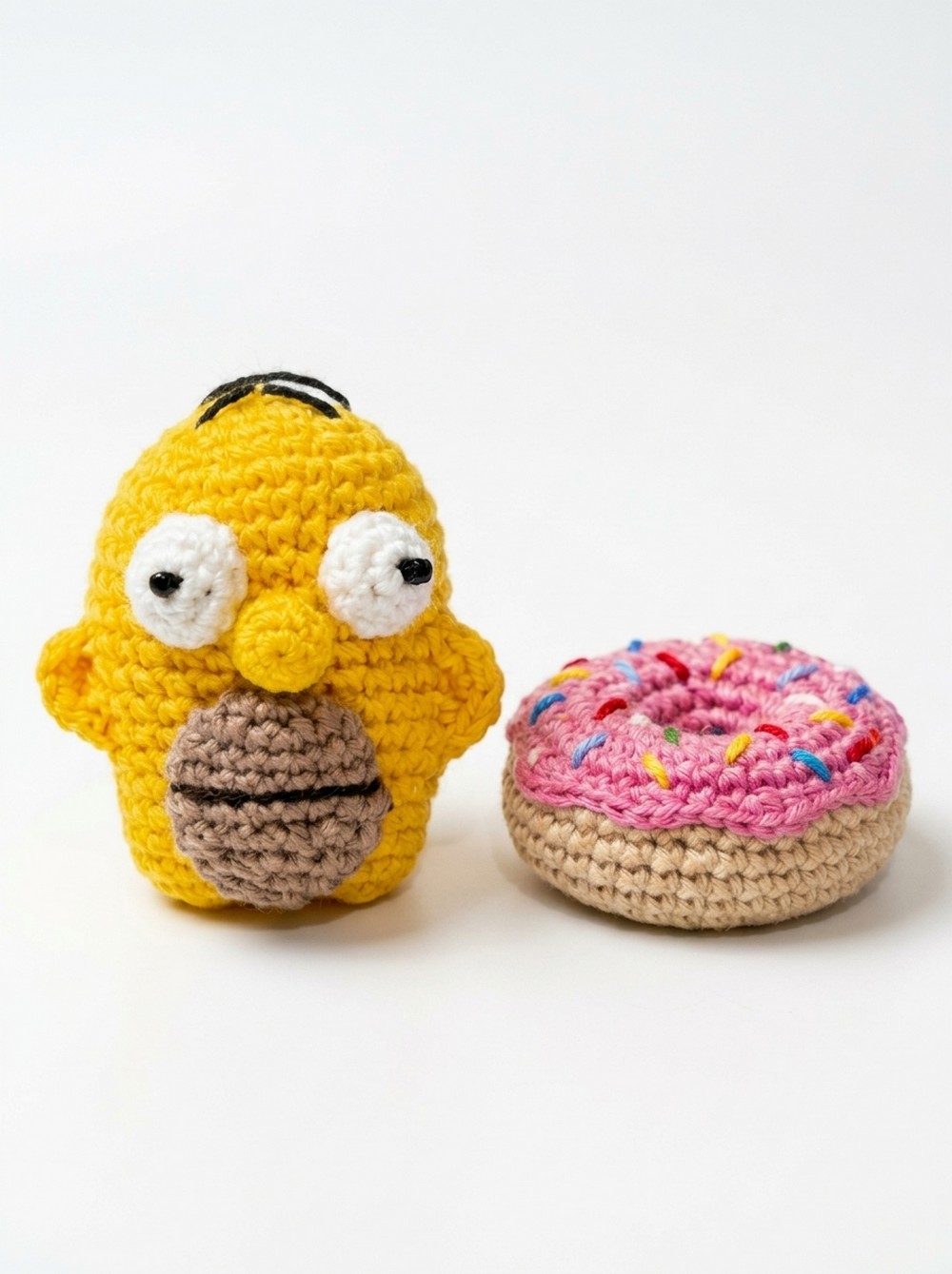 Free Crochet Homer Simpson (5)