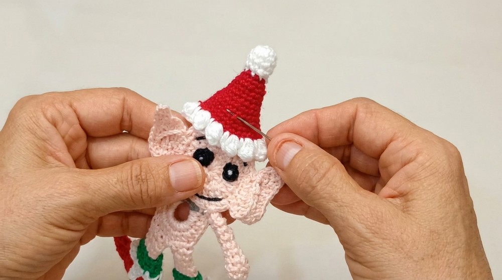 How to Crochet Christmas Elves (6)