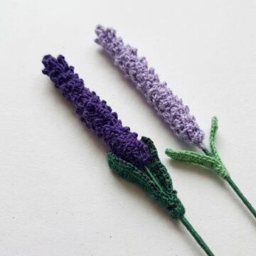 How to Crochet Lavender Step by Step (2)