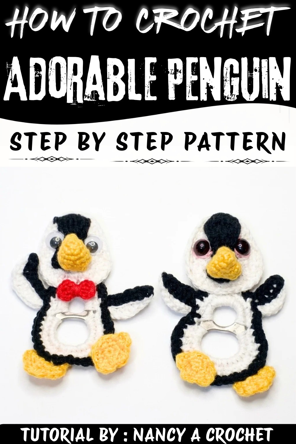 How to Crochet Penguins With Can Tabs (1)