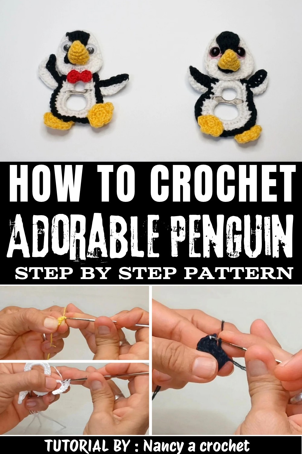 How to Crochet Penguins With Can Tabs (2)