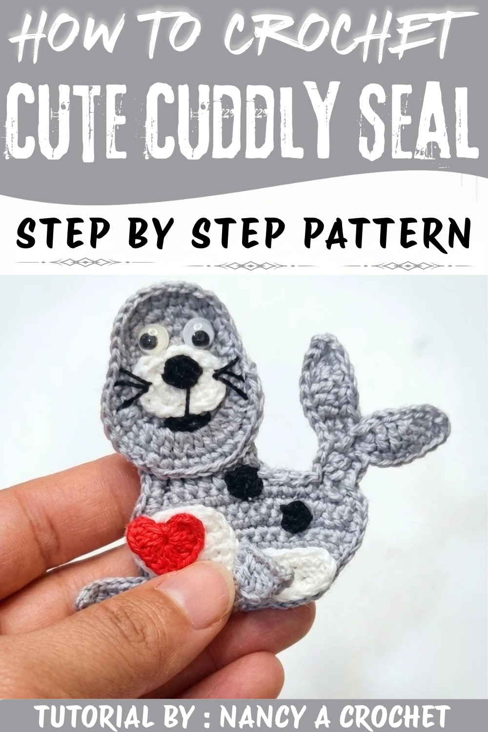 How to Crochet Seals Step by Step (2)