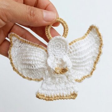 How to Crochet These Beautiful Little Angels Using Can Tabs (6)