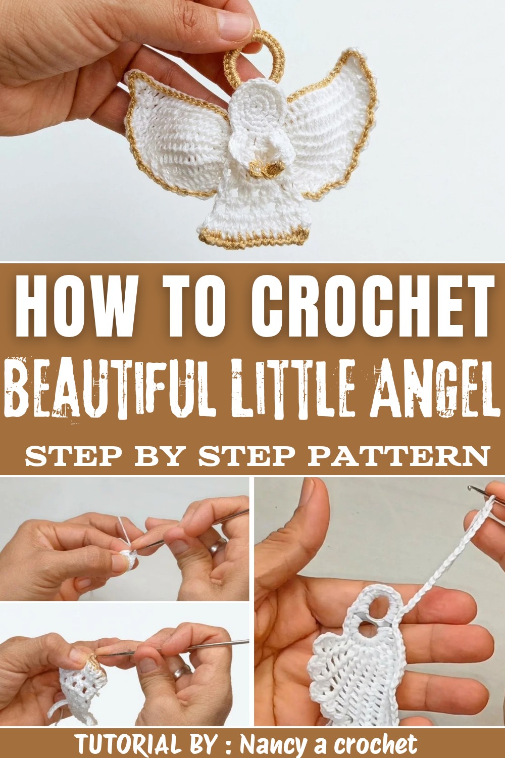 How to Crochet These Beautiful Little Angels Using Can Tabs
