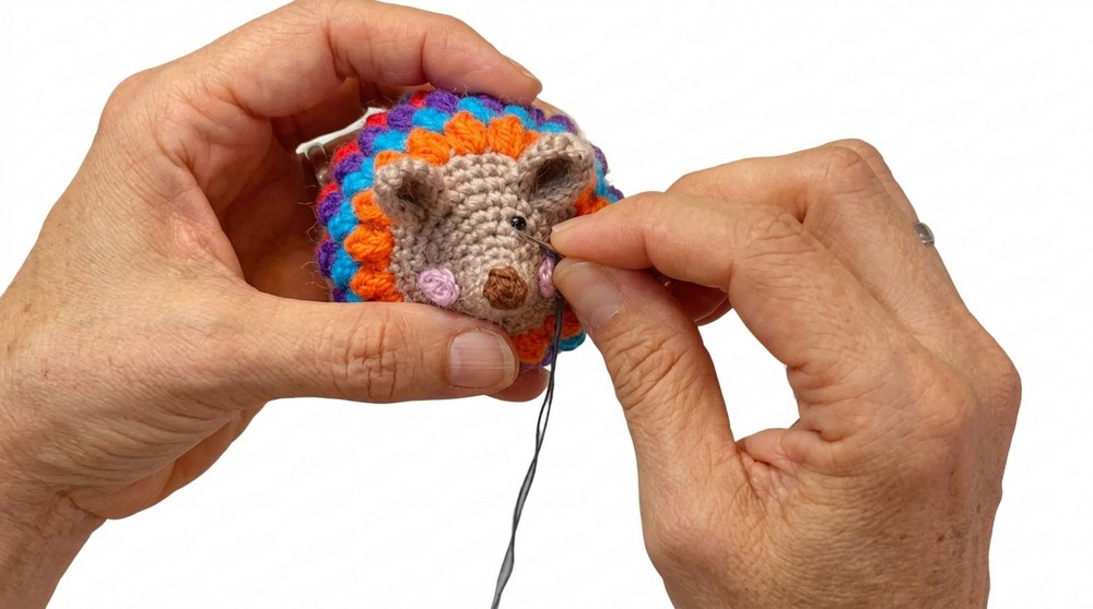 How to Crochet These Cute Colorful Hedgehogs (6)