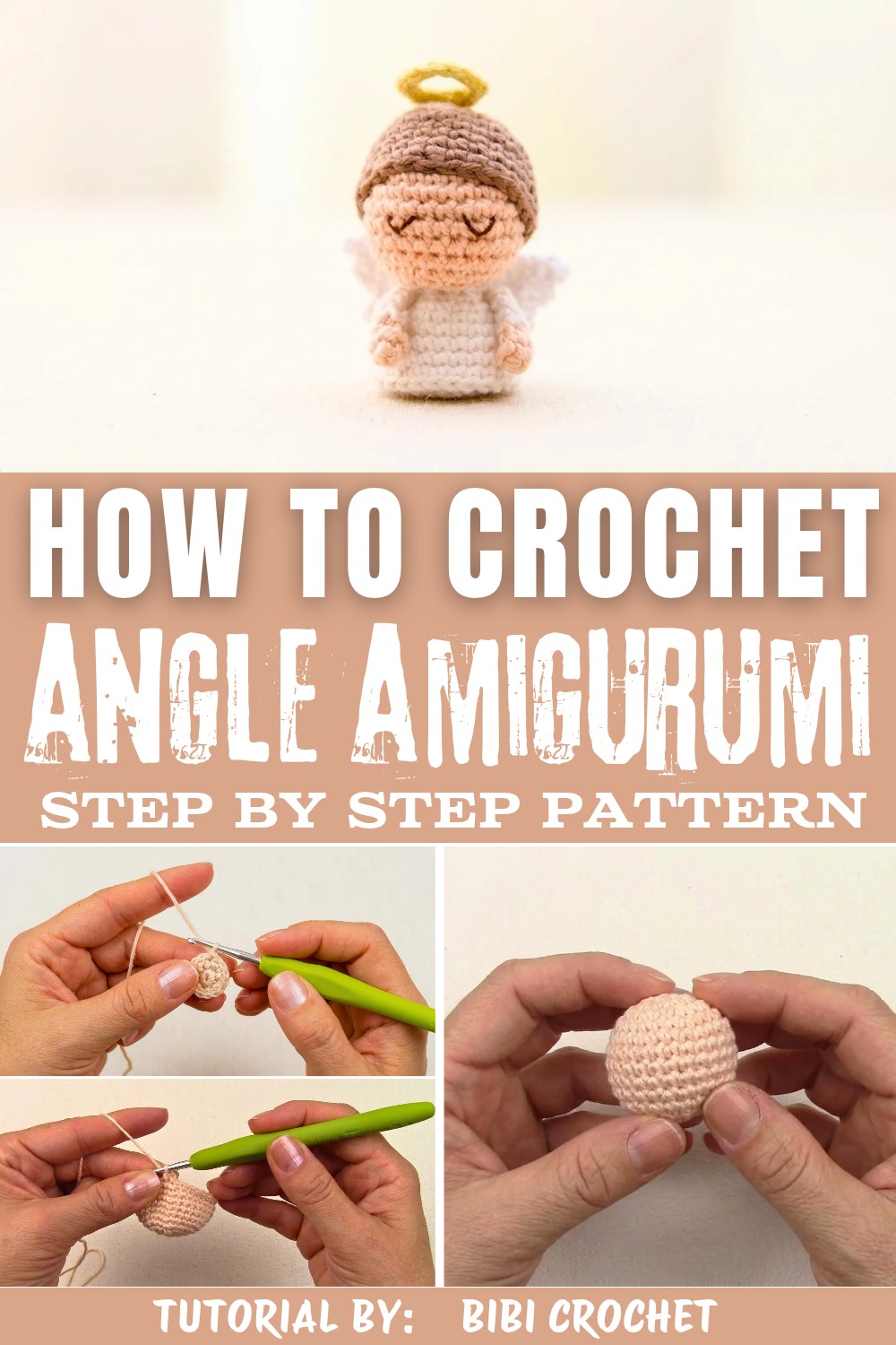 How to Crochet a Cute Angel Amigurumi