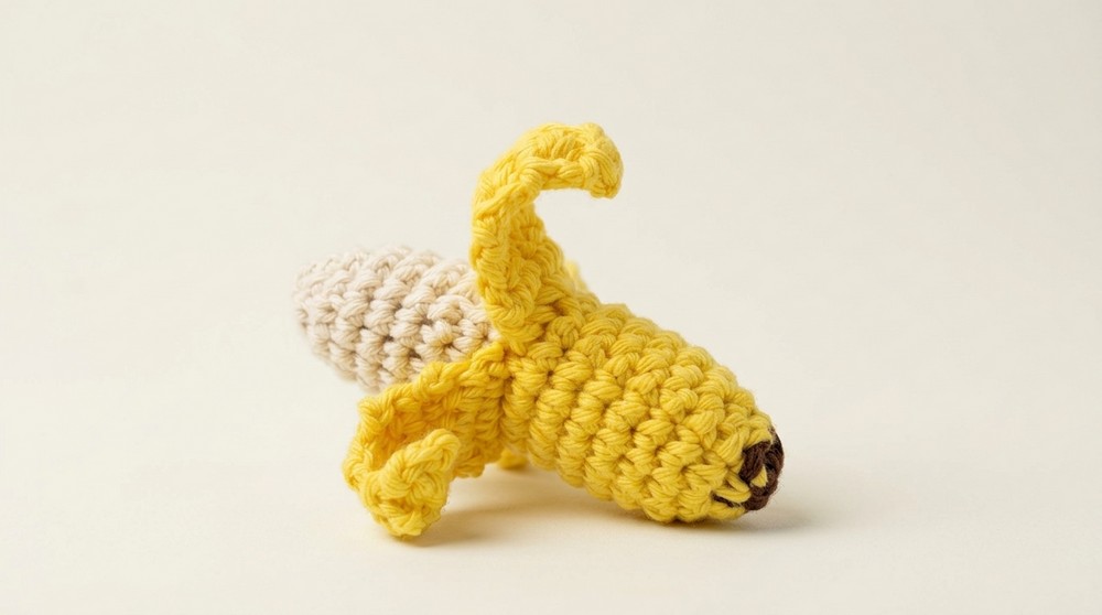 How to Crochet a Cute Mini Banana
