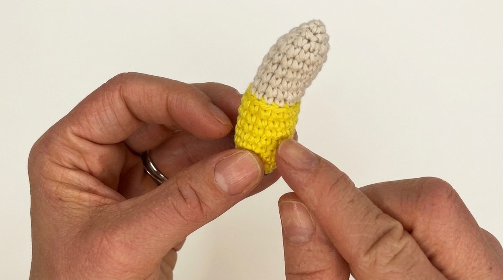 How to Crochet a Cute Mini Banana