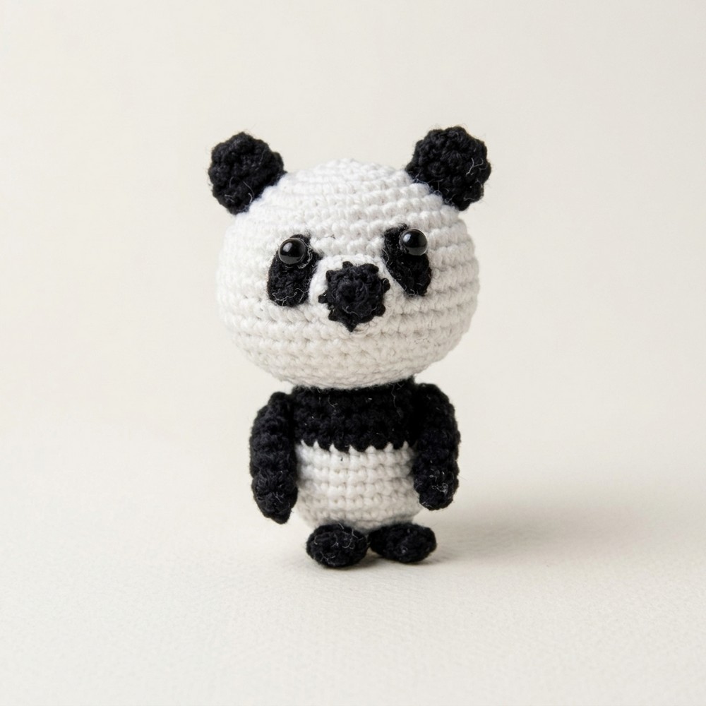 How to Crochet a Cute Panda Bear Amigurumi