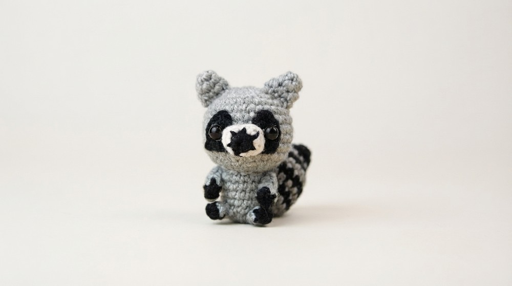 How to Crochet a Cute Raccoon Amigurumi