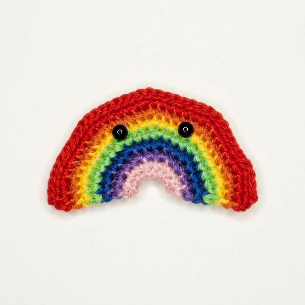 How to Crochet a Cute Rainbow Amigurumi
